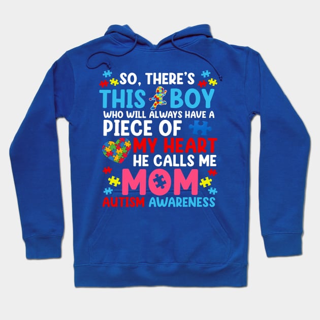 Autism Mom, Autism Awareness, Mothers Day Hoodie by CrosbyD
